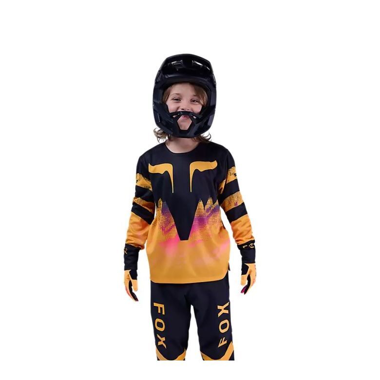 Ranger Kairos Kids' MTB Long-Sleeve Jersey Fox