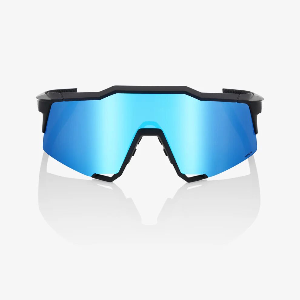 CYCLING GLASSES 100% SPEEDCRAFT HIPER (BLK/BLUE MIRR LNS)