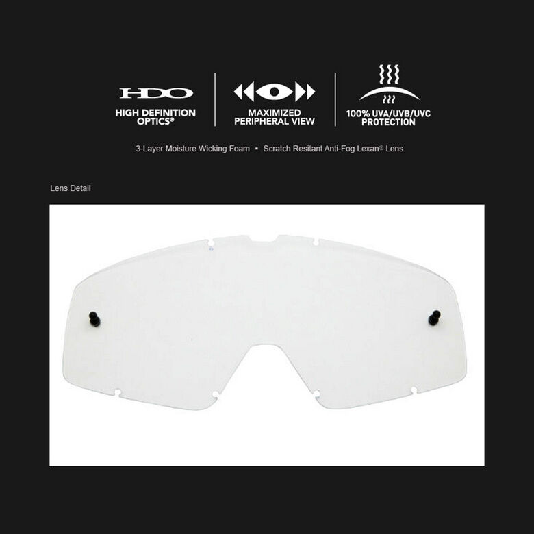 Fox Lense- Main YOUTH Rep Lense Clear