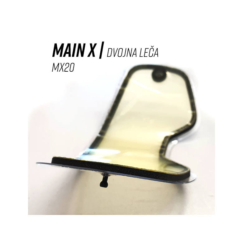 AIRSPACE/MAIN MX20 DUAL LXN LENS [CLR]