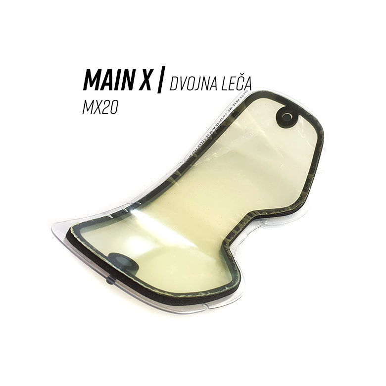 AIRSPACE/MAIN MX20 DUAL LXN LENS [CLR]
