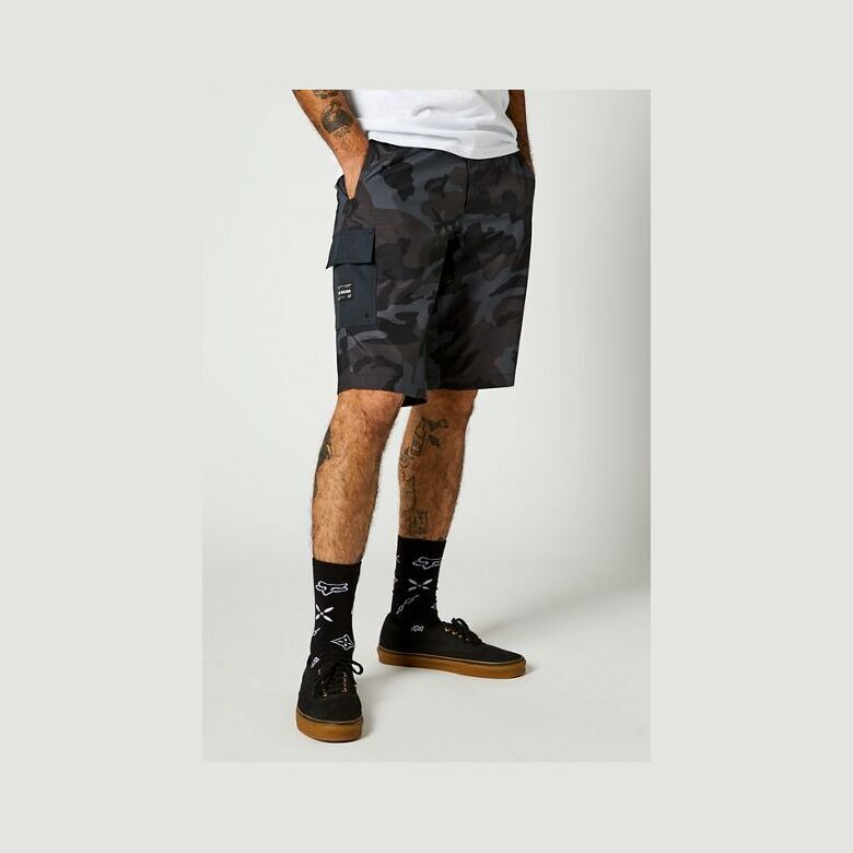 ESSEX TECH PRINT FOX MEN'S SHORTS FOX
