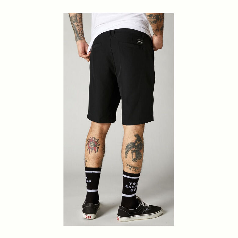 ESSEX HYBRID TECH STRETCH SHORTS [BLK]
