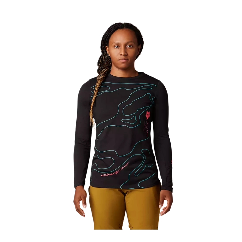 RANGER DR WOMEN'S LONG SLEEVE MTB JERSEY FOX
