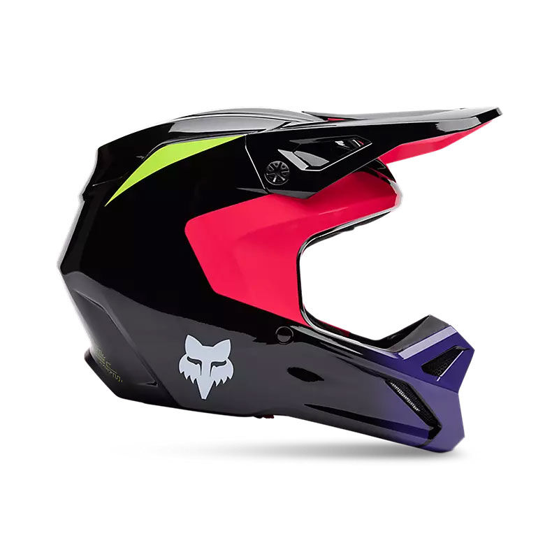 V1 ELEVATED OTROŠKA MOTOKROS ČELADA FOX [PNK]