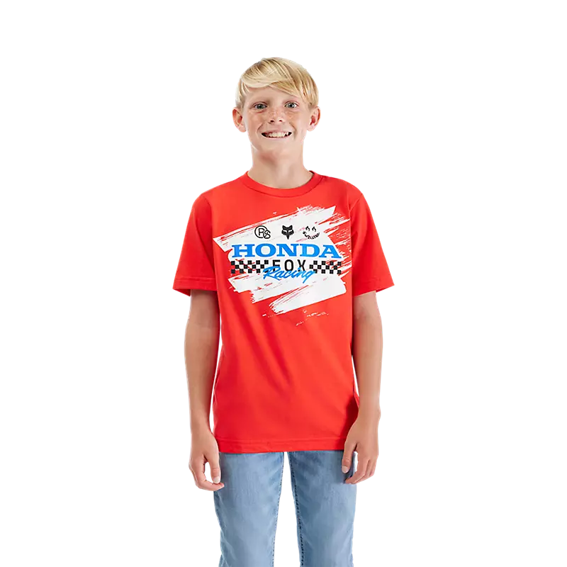 KIDS SHORT SLEEVE JERSEY FOX HONDA