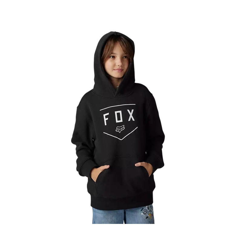SHIELD OTROŠKI FLIS PULOVER S KAPUCO FOX