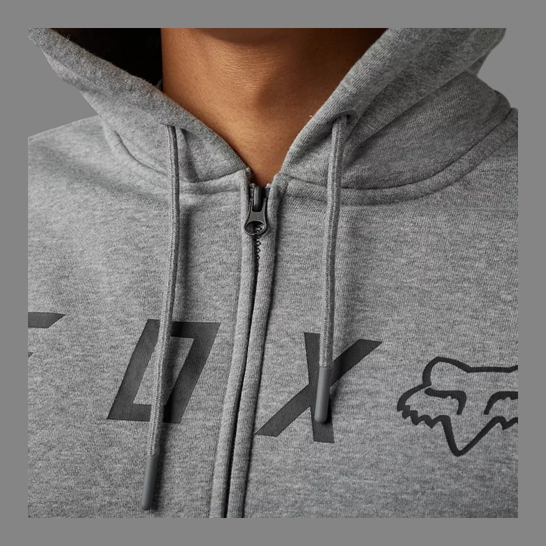 ABSOLUTE ZIP Men's Fleece Hoodie FOX
