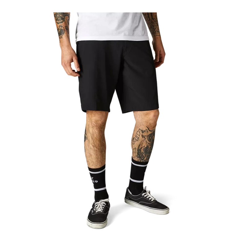 ESSEX HYBRID TECH STRETCH SHORTS [BLK]