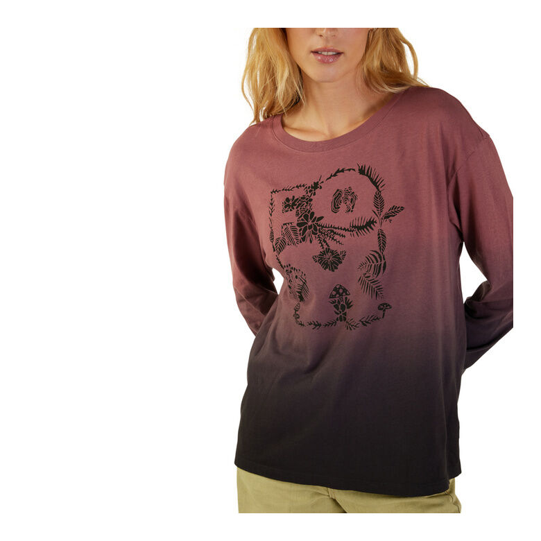 WOMENS SENSORY DYE LONG SLEEVE BASIC TEE [CRDVN]