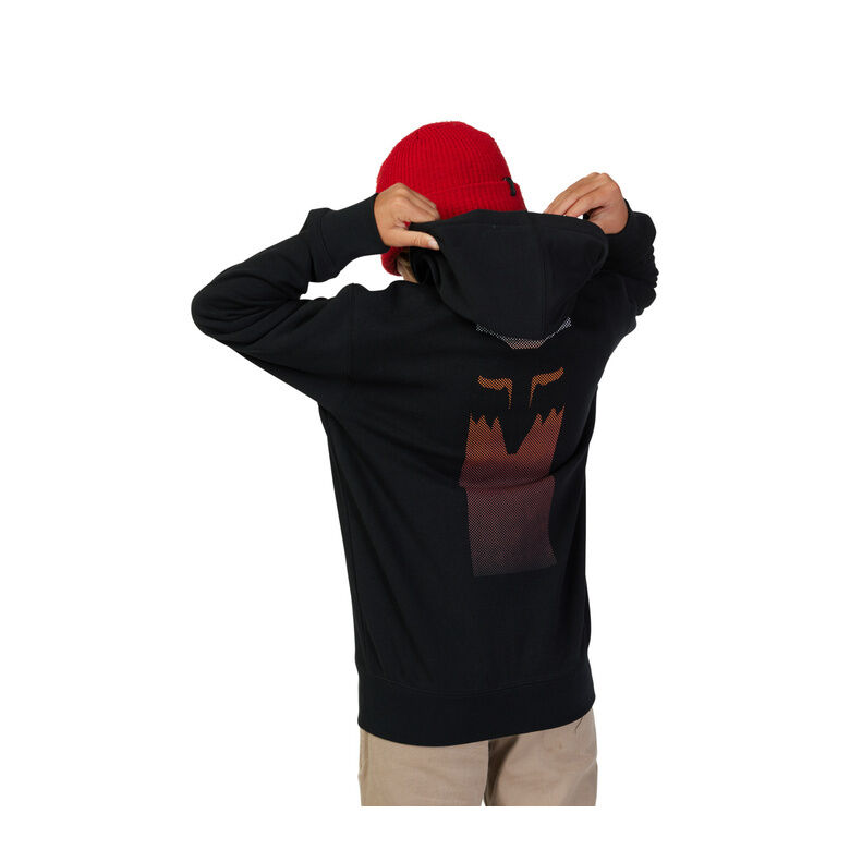 YOUTH FLORA ZIP HOODIE [BLK]