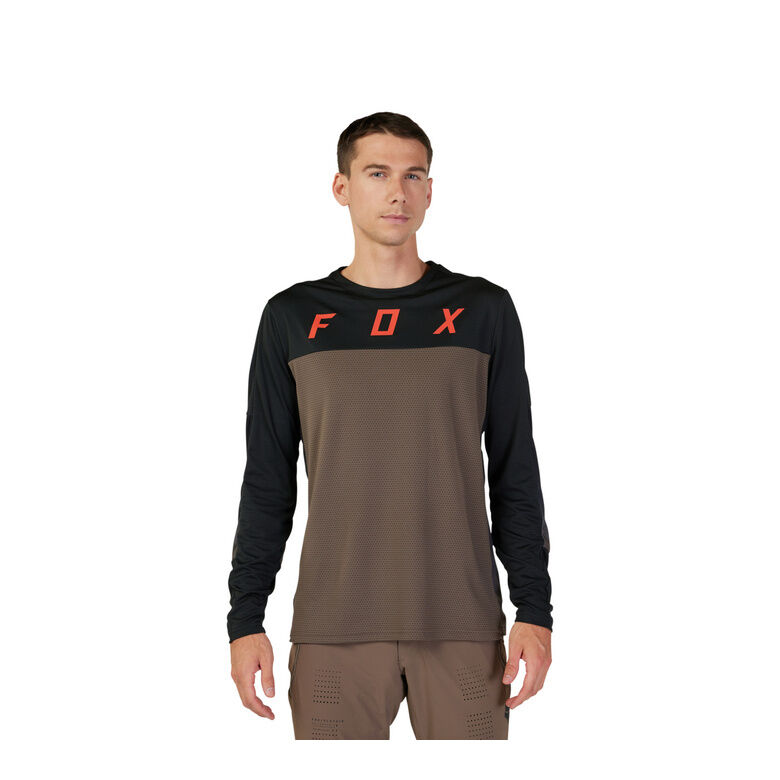 DEFEND LONG SLEEVE CYCLING JERSEY FOX