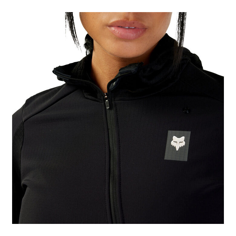 DEFEND THERMAL WOMEN'S CYCLING JERSEY WITH HOOD