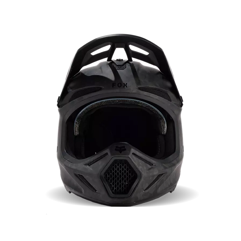 V3 RS CARBON SOLID MOTOKROS ČELADA FOX, ECE