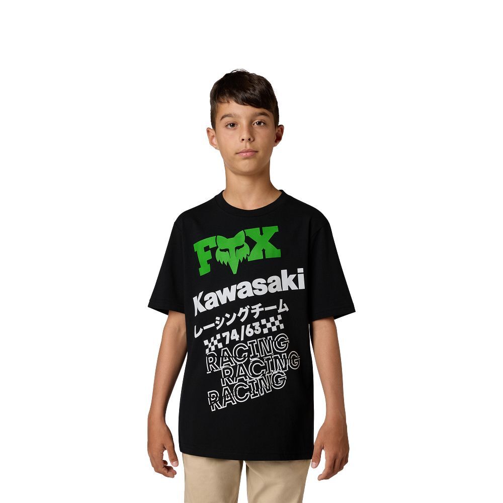 KIDS SHORT SLEEVE JERSEY FOX X KAWASAKI