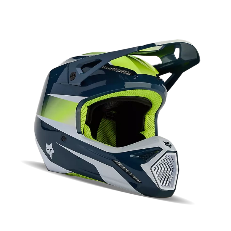 V1 BNKR Kids Motocross Helmet FOX, DOT/ECE
