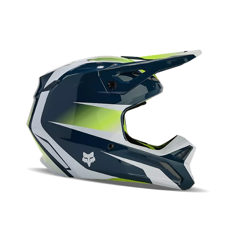 V1 BNKR Kids Motocross Helmet FOX, DOT/ECE