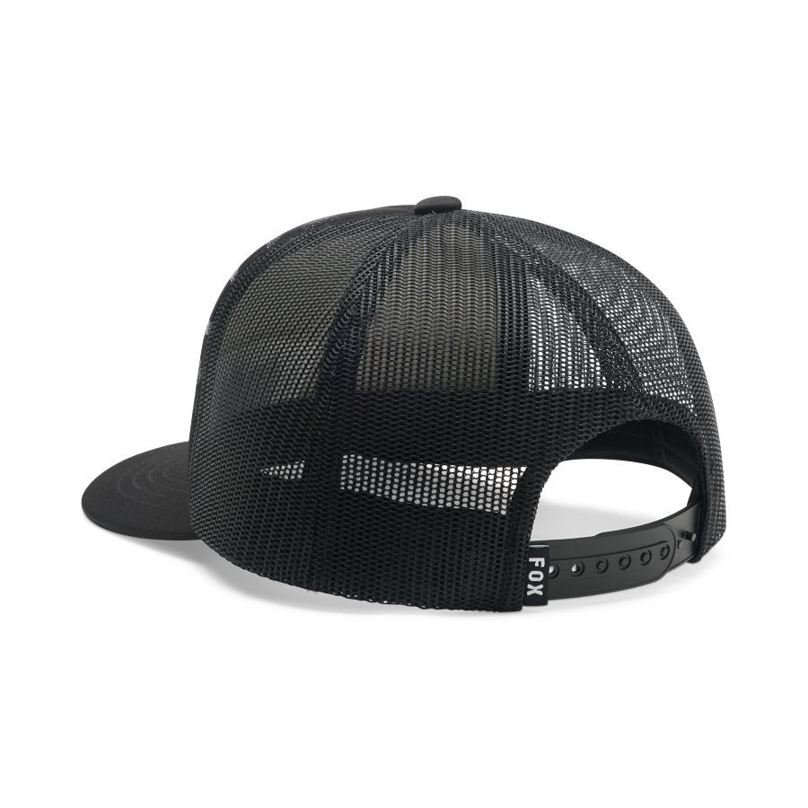 CHILDREN'S TRUCKER CAP WITH VISOR AND MESH FOX ROOTED