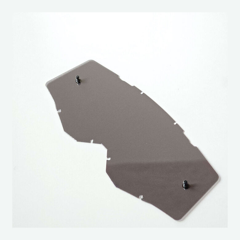 MX24 2.0 ARSPC/MAIN LEXAN MIRRORED LENS FOX [CHRM]