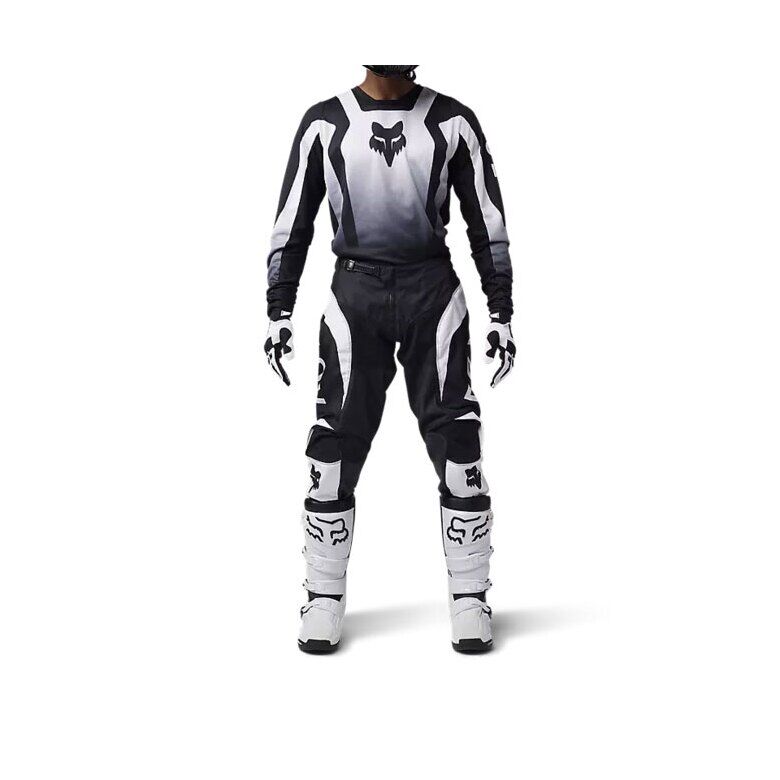180 LEAN MOTOCROSS GEAR SET FOX [BLK/WHT]