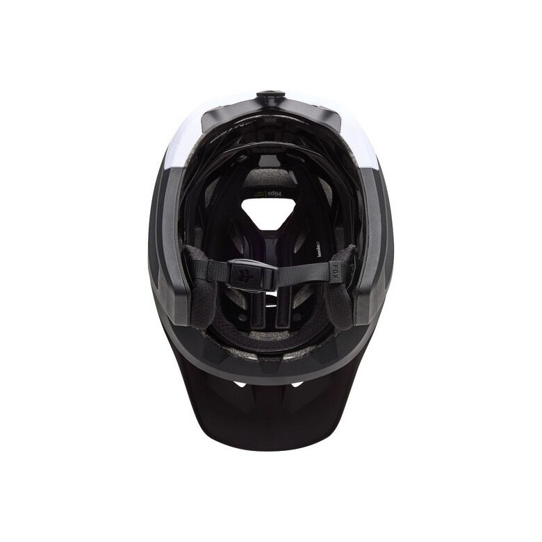 DROPFRAME PRO MTB HELMET FOX, CE [BLK/WHT] M