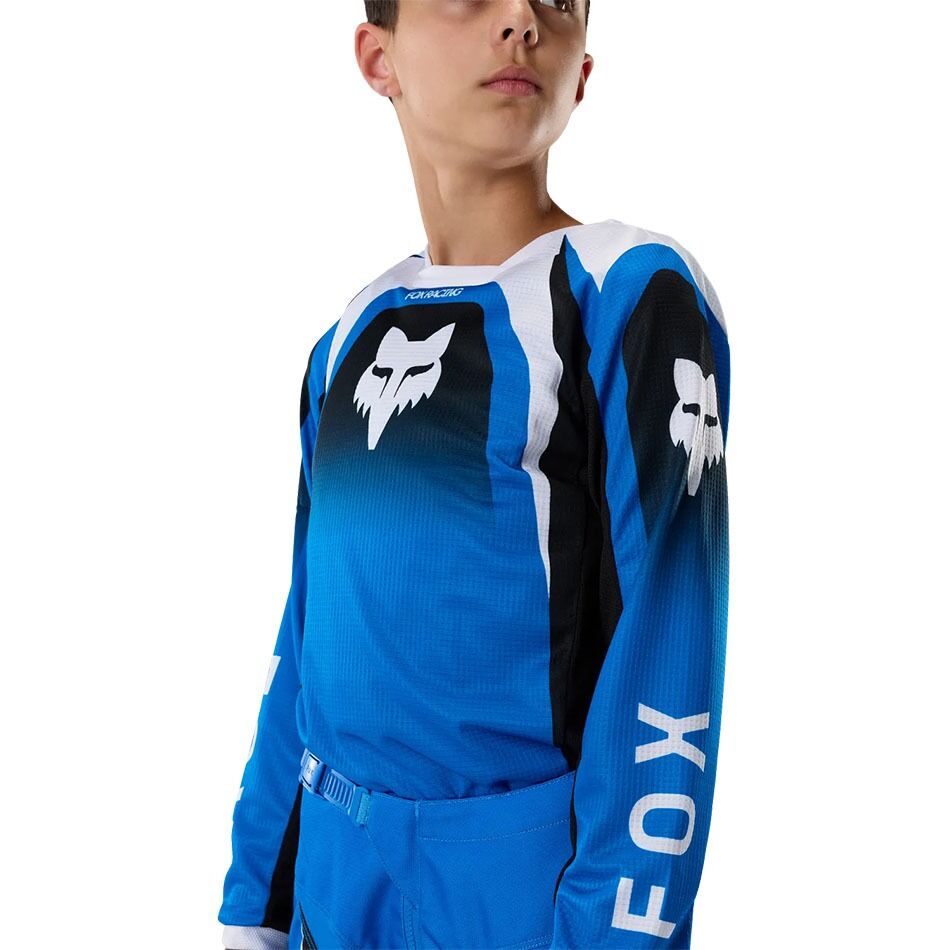 KIDS MOTOCROSS GEAR FOX 180 FRAME [BLU]