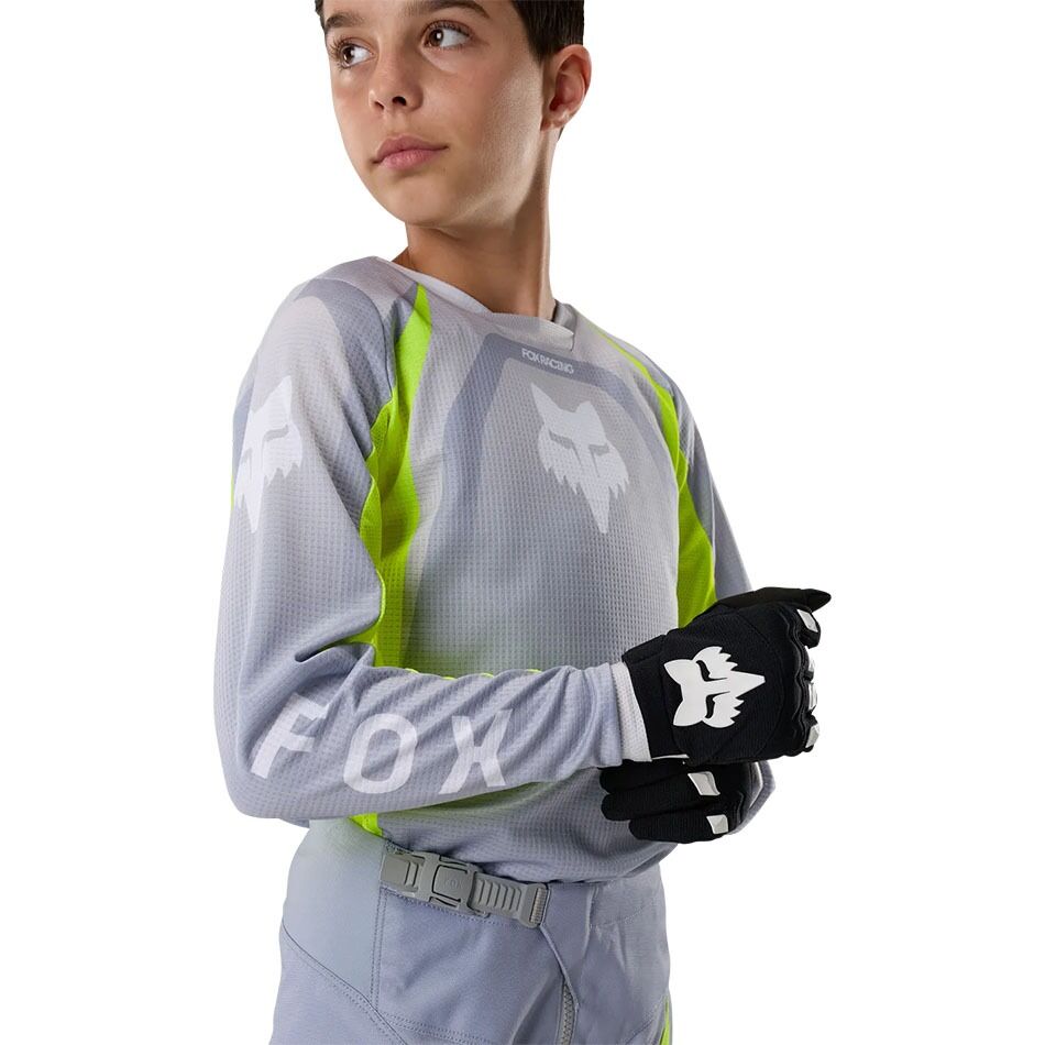 KIDS MOTOCROSS GEAR FOX 180 FRAME [GRY/YELL]