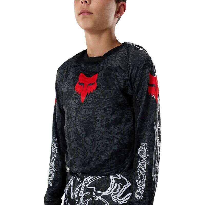 KIDS MOTOCROSS SET FOX 180 ABYSS