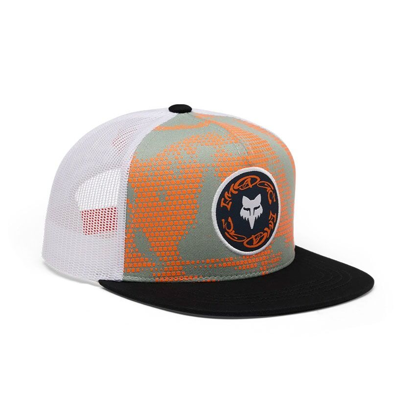 KIDS CAP WITH FLAT VISOR FOX IMAGE PRINT