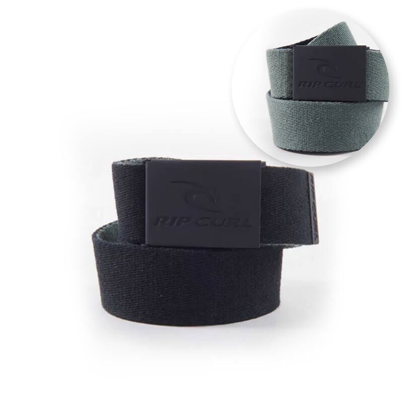 SNAP REVO WEBBED REVERSIBLE MEN'S BELT [BLCK/OLV]