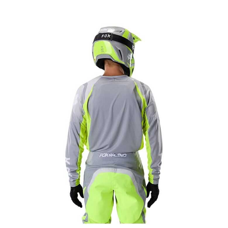 MOTOCROSS COMBO FOX 180 FRAME (GRY/YLW)