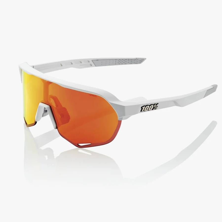 100% S2 HiPER® CYCLING GLASSES (WHT/RD LNS)