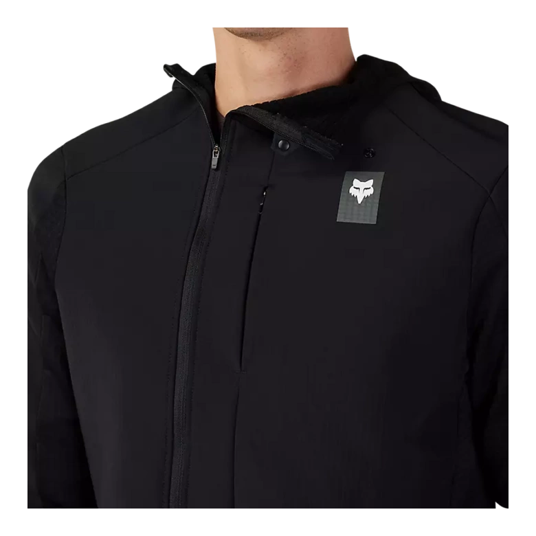 DEFEND THERMAL CYCLING JERSEY WITH HOOD