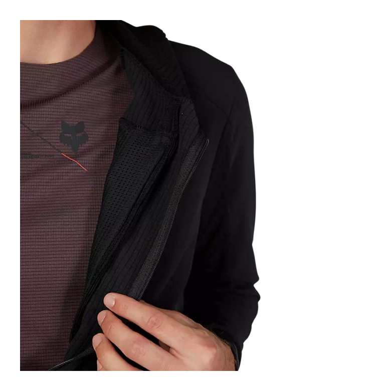 DEFEND THERMAL CYCLING JERSEY WITH HOOD