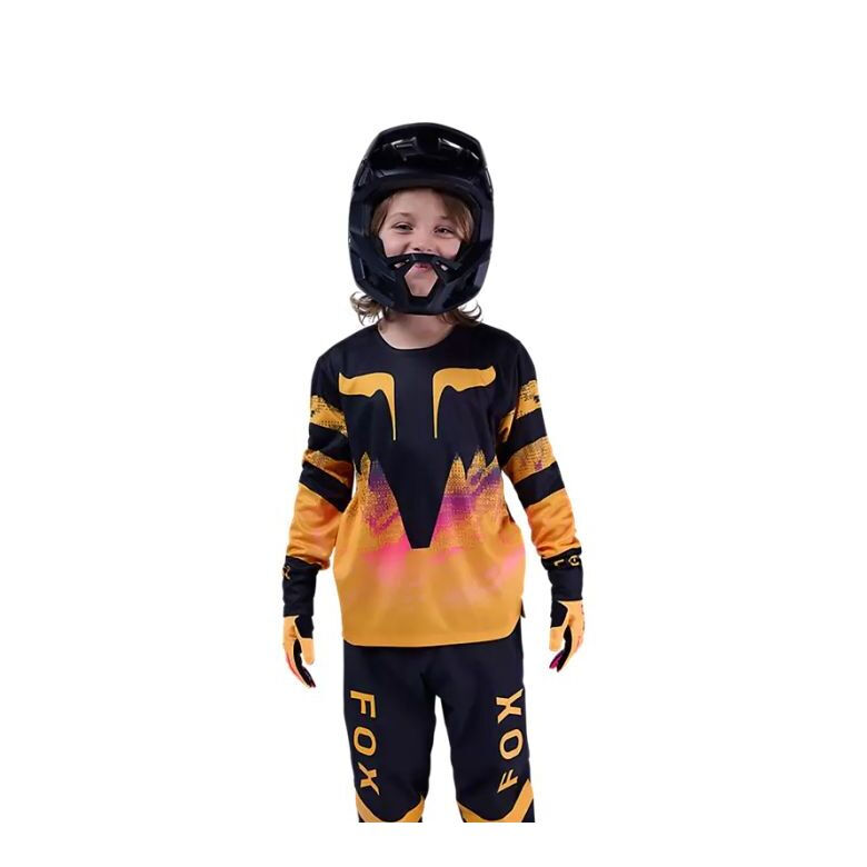 Ranger Kairos Kids' MTB Long-Sleeve Jersey Fox