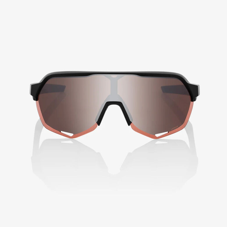 CYCLING GLASSES 100% S2 HiPER® (BLK/SLVR LNS)