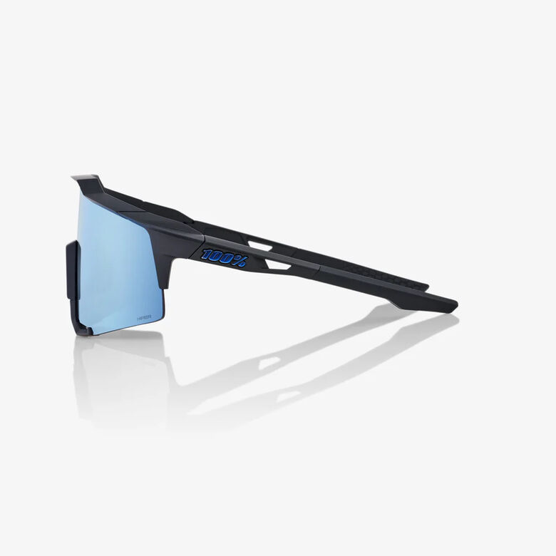 CYCLING GLASSES 100% SPEEDCRAFT HIPER (BLK/BLUE MIRR LNS)