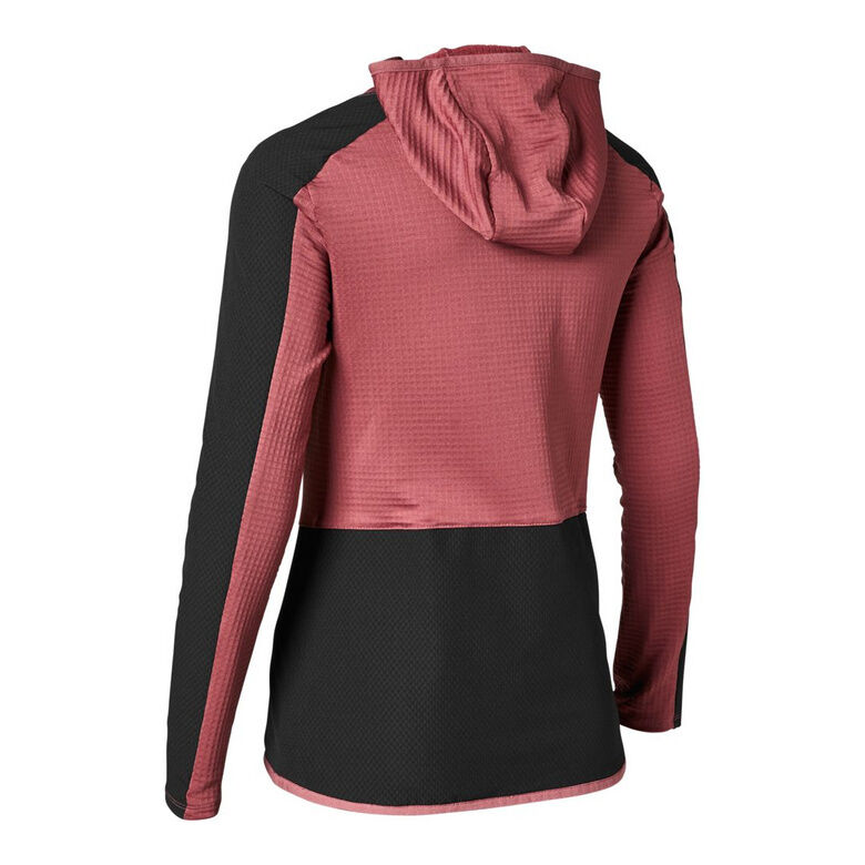 DEFEND THERMAL WOMEN'S CYCLING JERSEY WITH HOOD FOX