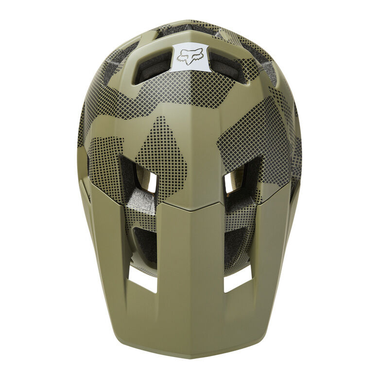 DROPFRAME PRO CAMO MTB ČELADA FOX, CE