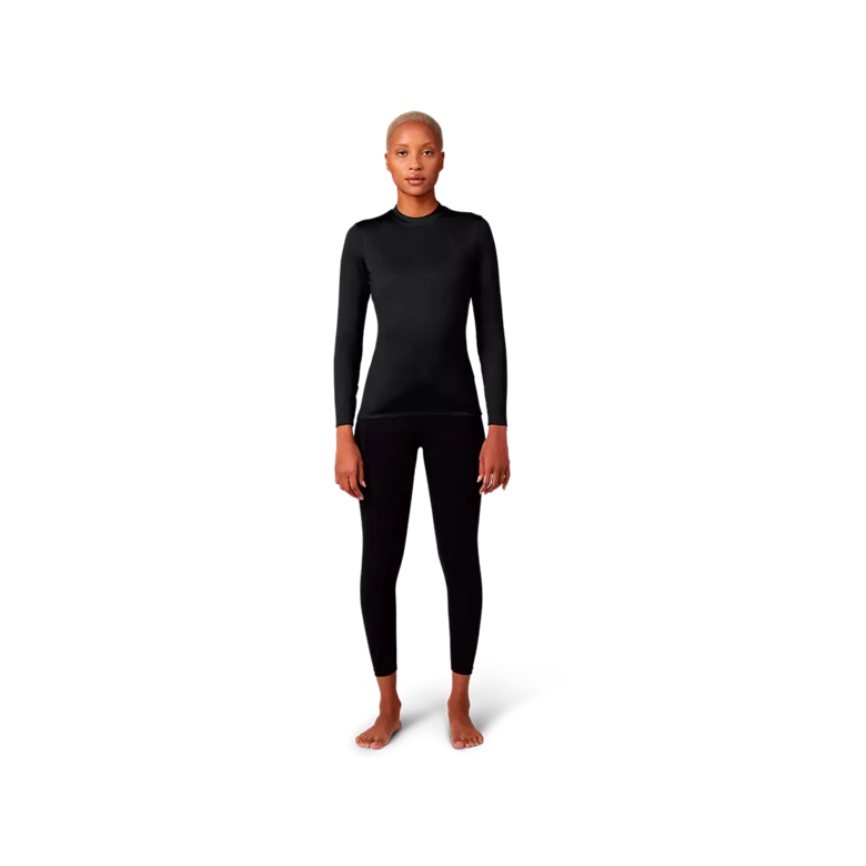 TECBASE Women's Warm Long-Sleeve Base Layer Top FOX
