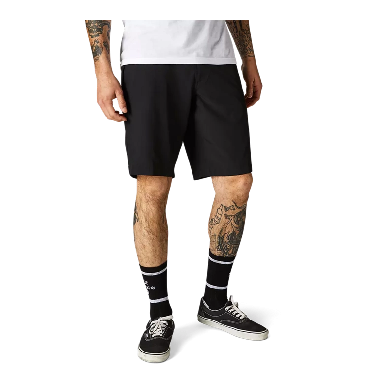 ESSEX HYBRID TECH STRETCH SHORTS [BLK]