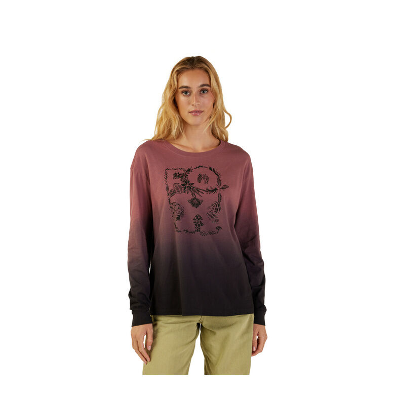 WOMENS SENSORY DYE LONG SLEEVE BASIC TEE [CRDVN]