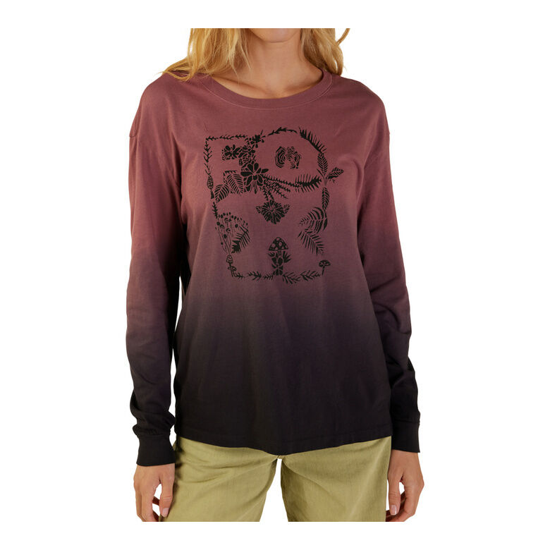 WOMENS SENSORY DYE LONG SLEEVE BASIC TEE [CRDVN]