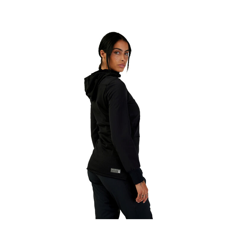 DEFEND THERMAL WOMEN'S CYCLING JERSEY WITH HOOD