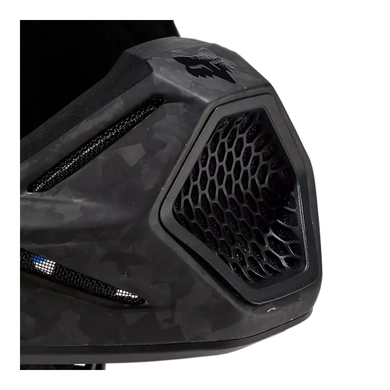 V3 RS CARBON SOLID MOTOKROS ČELADA FOX, ECE