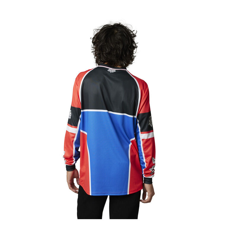 BAYL LS JERSEY [FLO RED] M