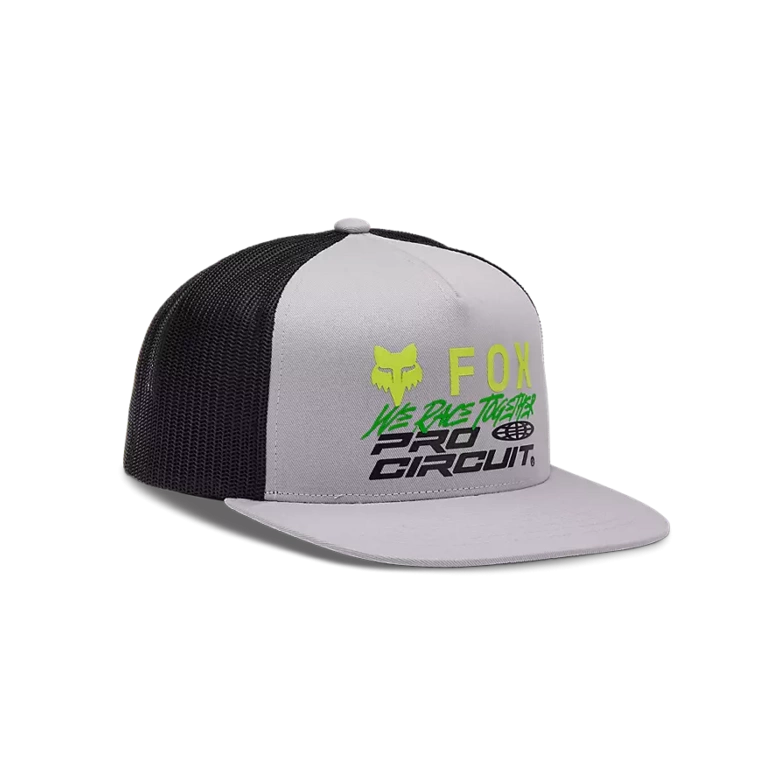 FOX X PRO CAP WITH A FLAT BRIM AND MESH FOX