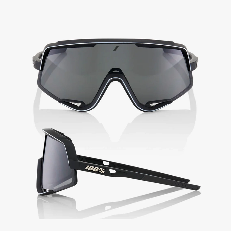 100% GLENDALE MTB SUNČANE NAOČALE SOFT TACT BLACK S DIM LEĆOM