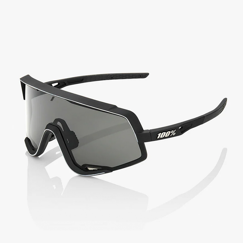 100% GLENDALE MTB SUNČANE NAOČALE SOFT TACT BLACK S DIM LEĆOM