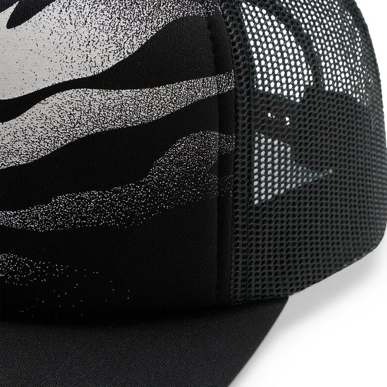 CHILDREN'S TRUCKER CAP WITH VISOR AND MESH FOX ROOTED